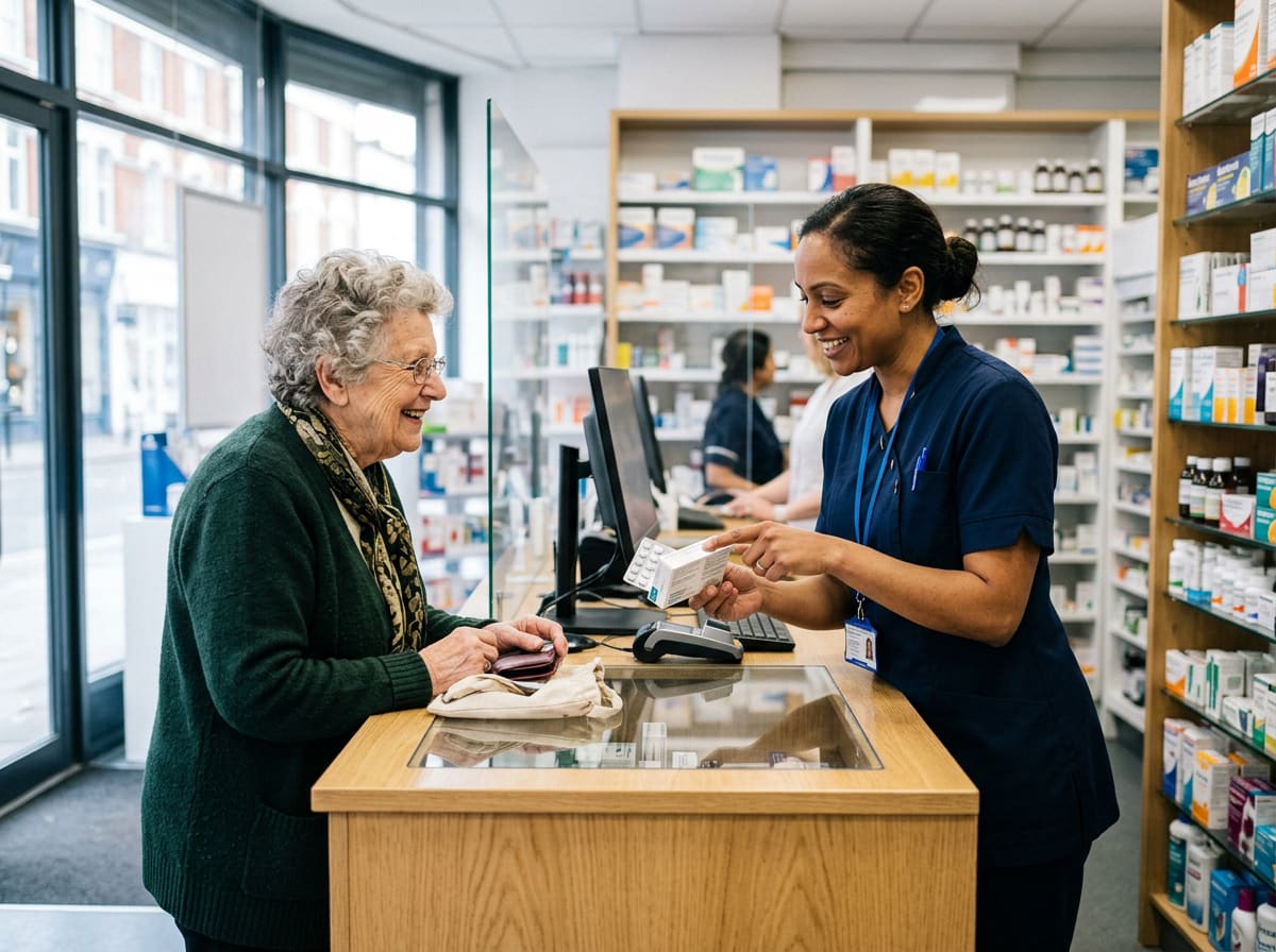 Inside Chesters Pharmacy on Shard End Crescent
